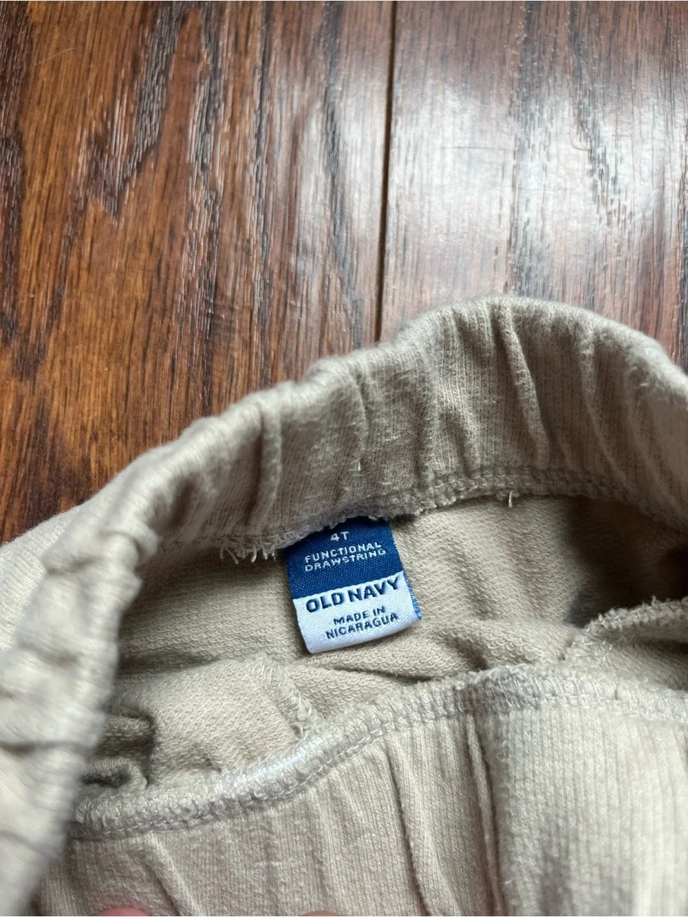 Old Navy Kids Jogger Pants in Cream, Navy, Mustard & Light Blue- Size 4T
